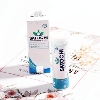 ✅[COMBO 6 HỘP] Viên sủi tiểu đường Satochi 20 viên ổn định hiệu huyết áp tăng cường sức khỏe