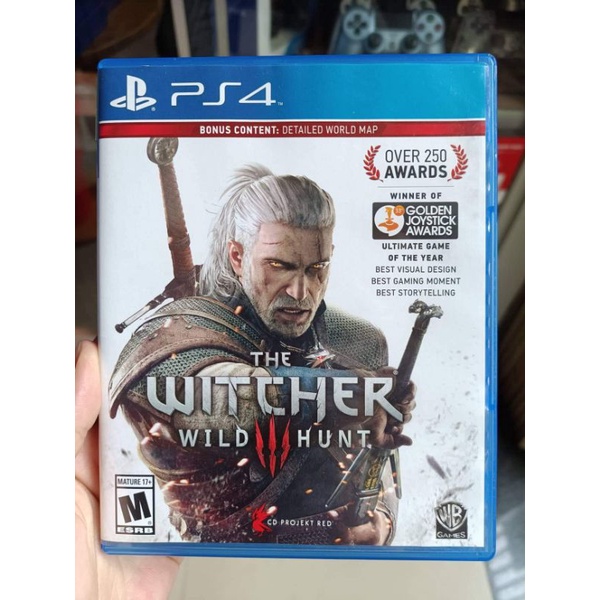 Đĩa Game PS4 : The Witcher 3