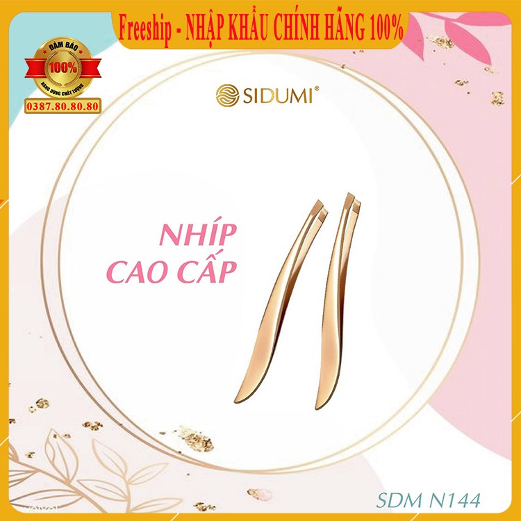 [ NHỔ LÊN CẢ CHÂN - Freeship ] Nhíp nhổ lông nách cao cấp/ Nhíp nhổ tóc bạc cao cấp không bị đứt, không tuột, bám sidumi