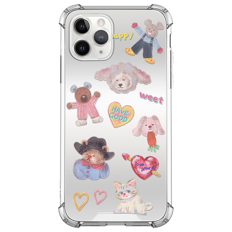 Ốp lưng iphone Ốp Điện Thoại Silicon TPU Tráng Gương Thời Trang Cho iPhone pro max 15/11 pro max X Xr Xs max 7 8 Plus 13 12 pro max Mini 14 Dinuo case