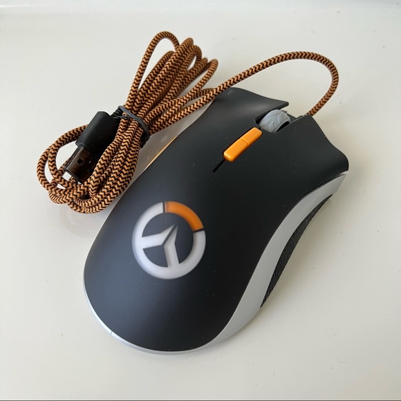 (Mới) Chuột Gaming Có Dây Dù Tốt Mouse Razer 5g Overwatch Usb Chính Hãng
