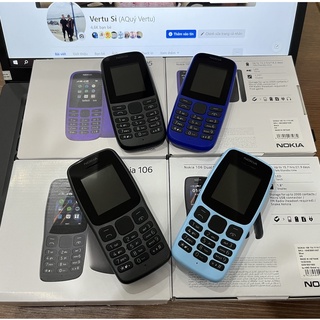 Điện thoại nokia 105 & nokia 106 - full box 2 sim giá rẻ - bảo hành 12 tháng toàn quốc
