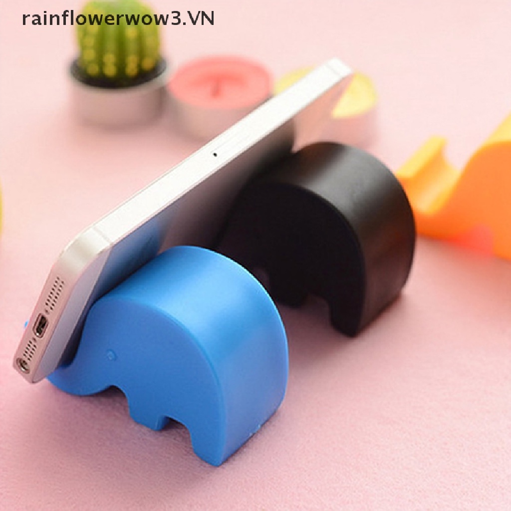 1 Giá Đỡ Điện Thoại Để Bàn Mini Hình Chú Voi Thông Minh