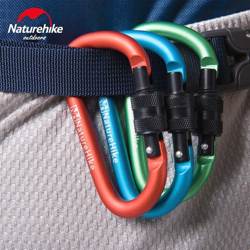 Nauturehike - Móc Khoá Naturehike 6cm D-Utility Hanging Strap Locks