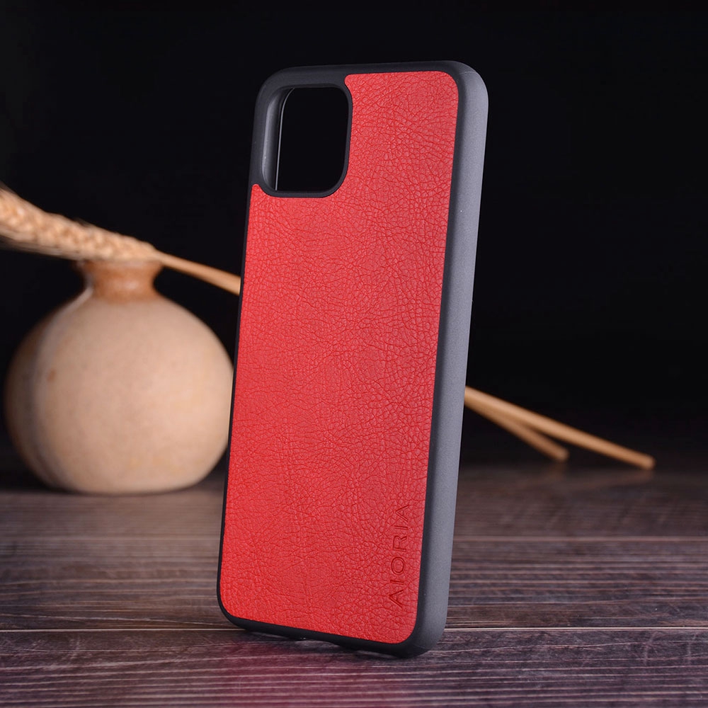 Ốp điện thoại da PU + TPU mềm bảo vệ cho Google Pixel 4 4XL