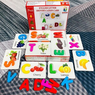 Bộ Đồ Chơi Ghép Hình Chữ Cái Học Tiếng Anh Benrikikds Cho Bé Học Chữ Cái