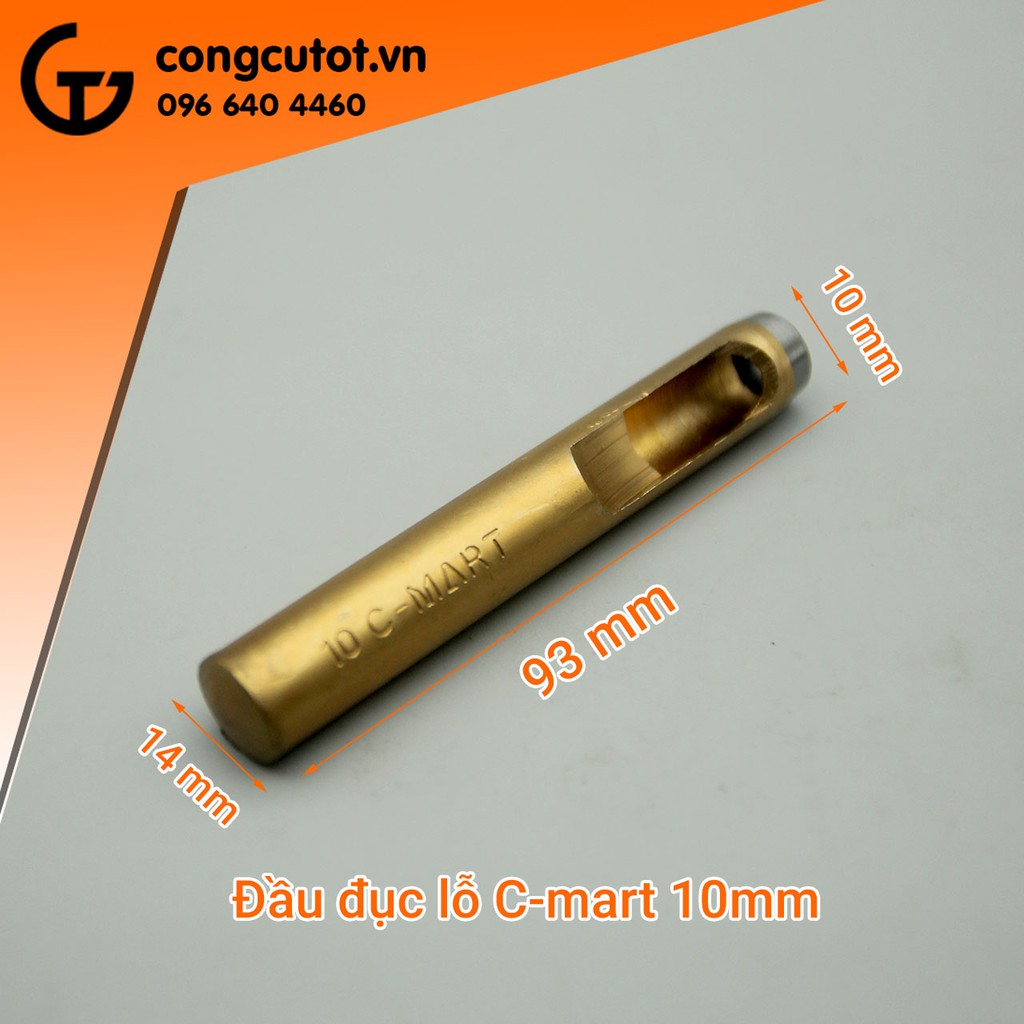 Đục lỗ 10*15*120mm C-Mart A0107-10