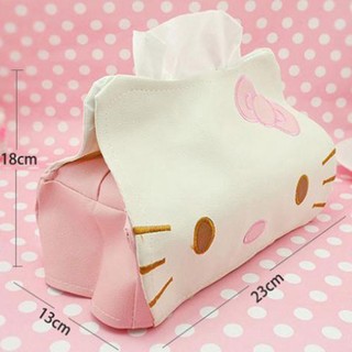 Hộp đựng khăn giấy Hello Kitty
