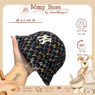 Mũ Vải Họa Tiết Monogram Cho Bé