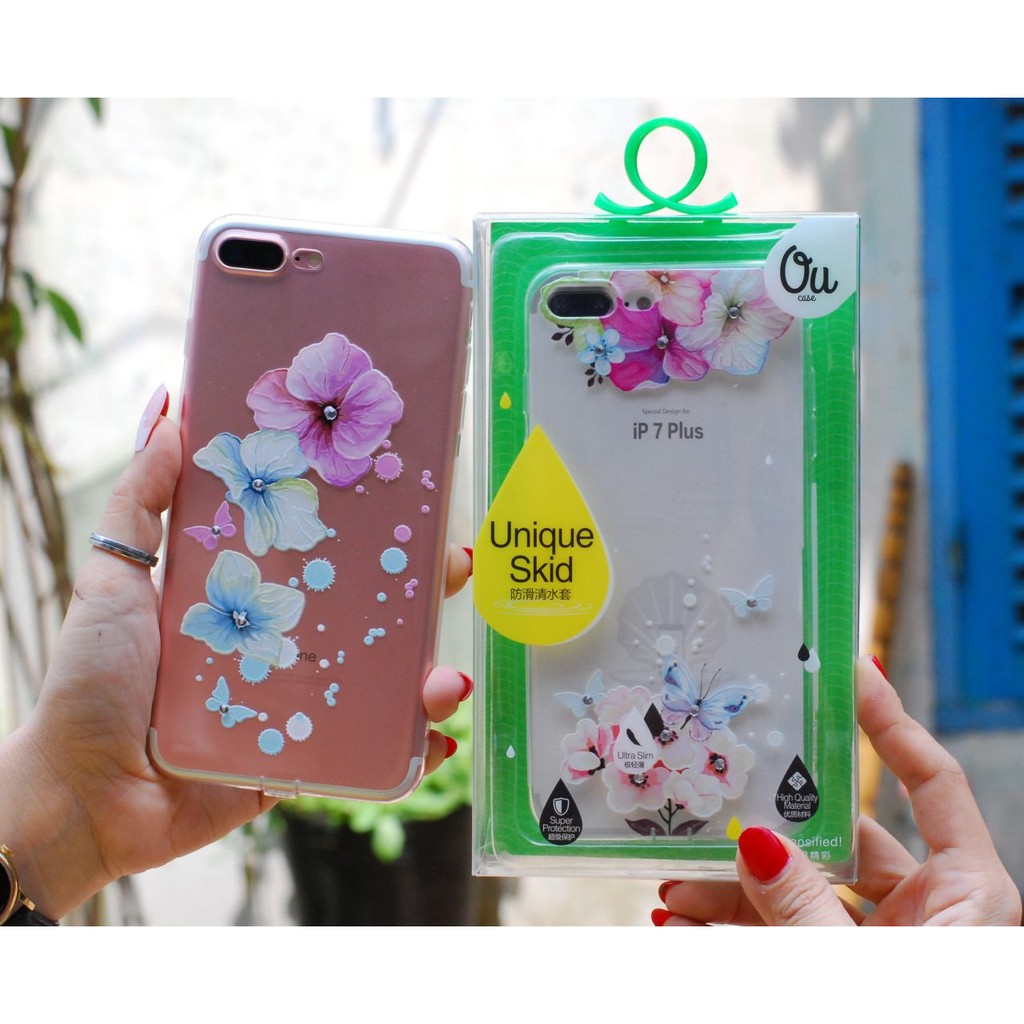 Ốp Lưng Iphone - VU Đính Đá - 5/5s/6/6s/6+/6s+/7/8/7+/8+