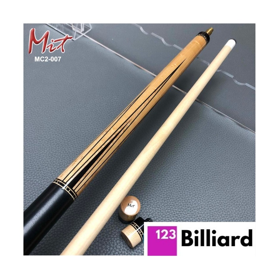 [SIÊU THỊ BIDA - Cơ bida lỗ/Pool cue] Cơ Mit MC2-007 (Cán ghép)