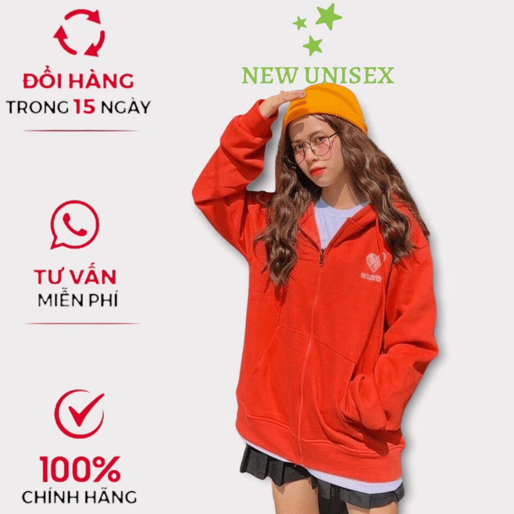 Áo khoác nữ mẫu mới , áo khoác chống nắng in hình trái tim siêu hót chất thun nỉ ngoại mềm mát TP [NewUnisex]