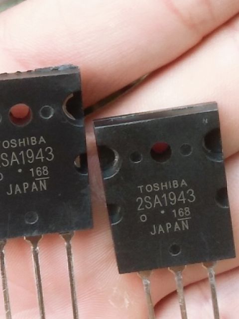 10 Cặp Sò TOSHIBA 2SC5200 2SA1943 Ráp đẩy Amply (23k/cặp - Bán sỉ 10 Cặp)
