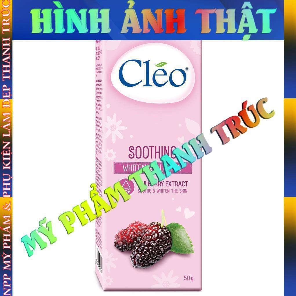 Sữa dưỡng dịu da sau tẩy lông Cléo - giúp trắng da 50g