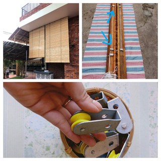  Ròng rọc kéo mành tre Phương Nam