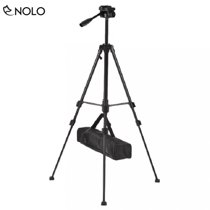 Bộ Tripod 3 Chân Cho Điện Thoại Máy Ảnh Compact Model 3388 Có Remote Điều Khiển Từ Xa Chiều Cao Tối Đa 139cm