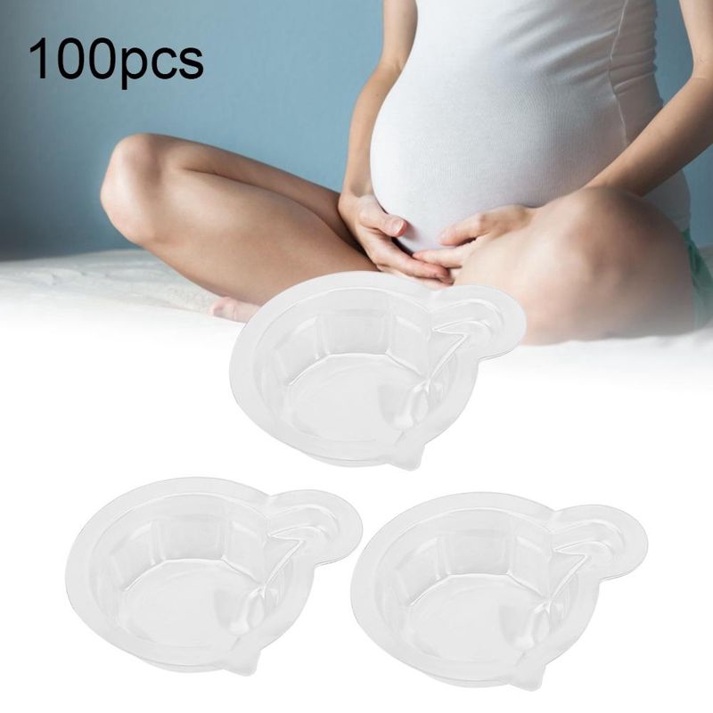Set 100 Hộp Đựng Nước Tiểu Xét Nghiệm Sử Dụng Một Lần