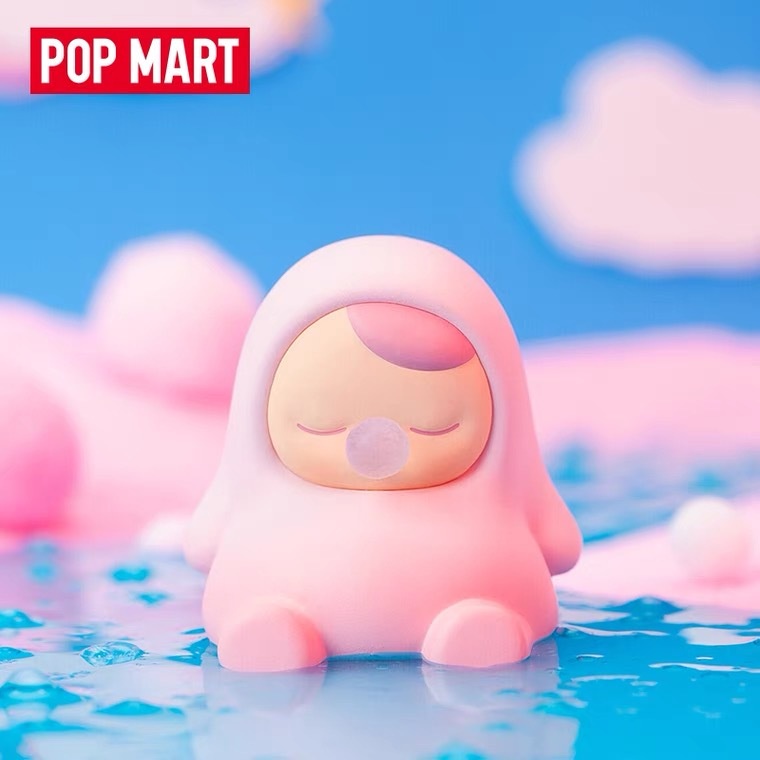 Hộp Đồ Chơi Popmart PUCKY Hạt Đậu Thư Giãn Trang Trí Hộp Bí Ẩn Thời Thượng