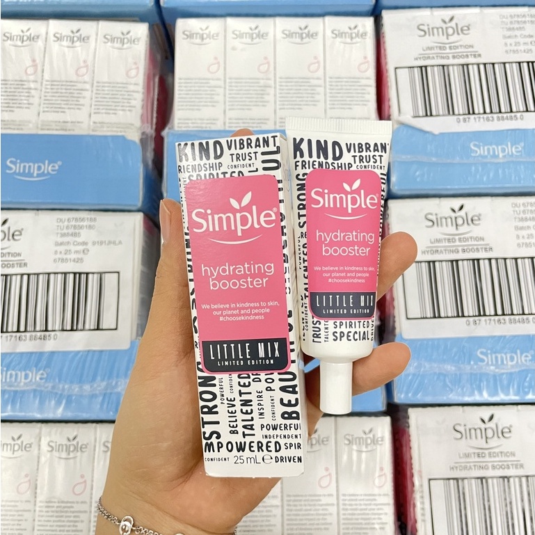 Phiên Bản Giới Hạn ] Kem Dưỡng Ẩm Cấp Nước Simple Little Mix Hydrating Booster Limited Edition 25ml