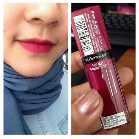 Son kem BJ Bourjois rouge edition velvet màu 14 Ouibeauté