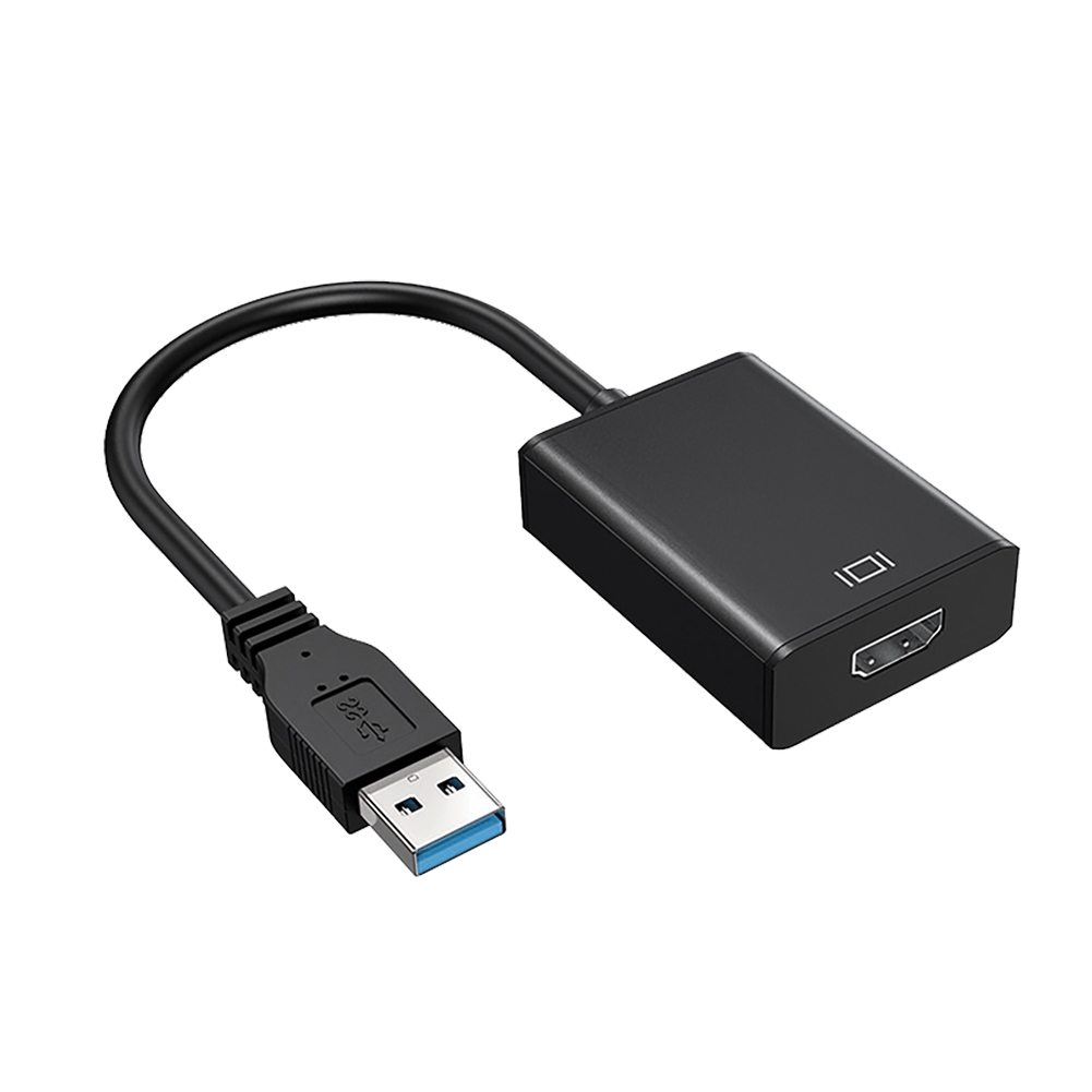 USB TO HDMI -Thiết bị chuyển đổi phích cắm USB sang HDMI / USB 3.0/2.0 sang HDMI 1086P full HD | BigBuy360 - bigbuy360.vn