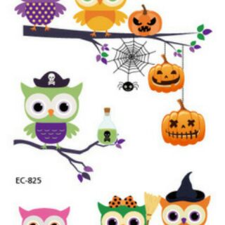 Hình xăm dán chủ đề Halloween