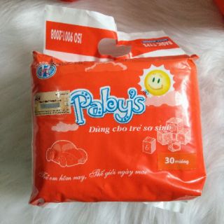 Miếng lót sơ sinh Paby's Thạch Thảo NB1 - 30 Miếng