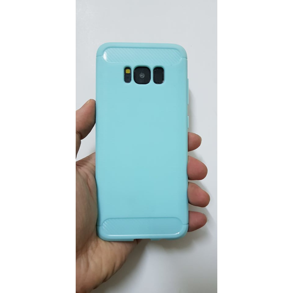 Ốp Tpu giả vân xước kim loại dành cho galaxy S8, s8plus,s9,s9plus,note8,cầm rất sướng và chắc chắn