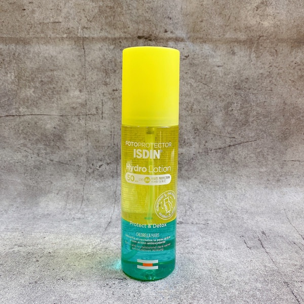 [ Mẫu mới 2022] Chống nắng dạng xịt ISDIN FOTOPROTECTOR HYDRO LOTION SPF50 200ML
