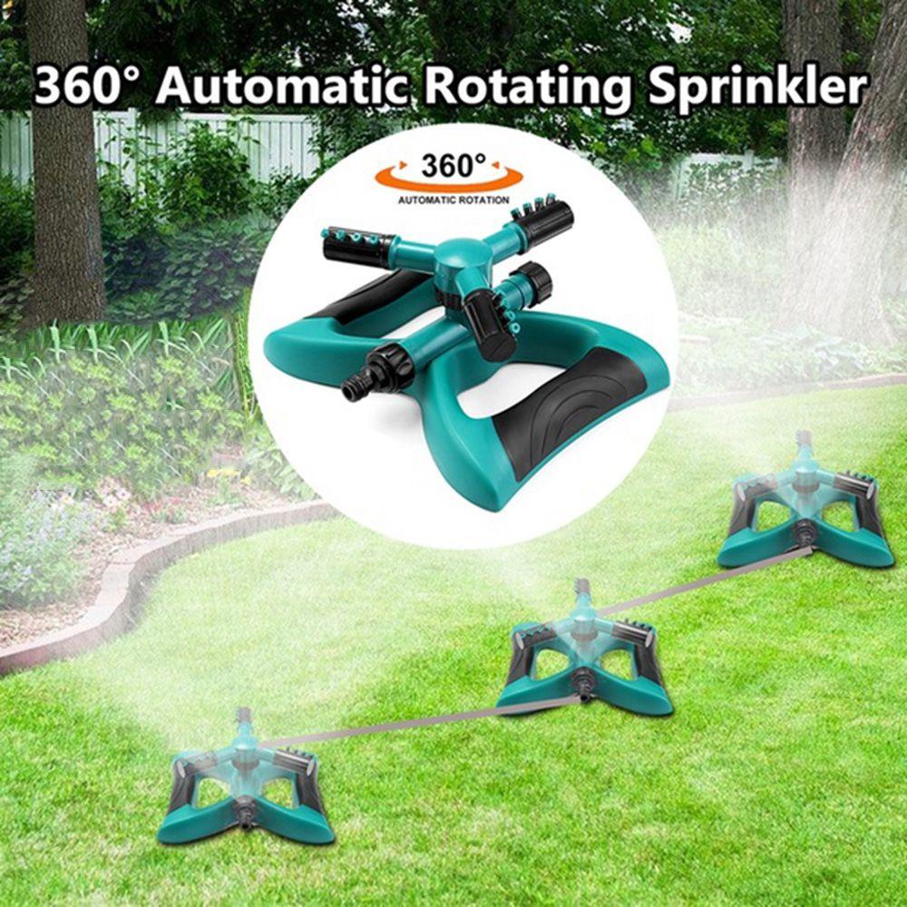 Vòi Phun Nước Tưới Cỏ Bằng Nhựa Xoay 360 Độ Thanh Lịch° Đầu Nối Xoay Kết Nối Trong Series 3 Cánh Tay