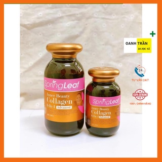 Collagen Springleaf 6 in 1, Viên Spring leaf inner beauty colagen 6-IN-1 advance 4.9 ÚC mẫu mới nhất 2023
