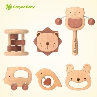 BỘ XÚC XẮC GORYEO BABY HÀN QUỐC GỖ MỘC 100%