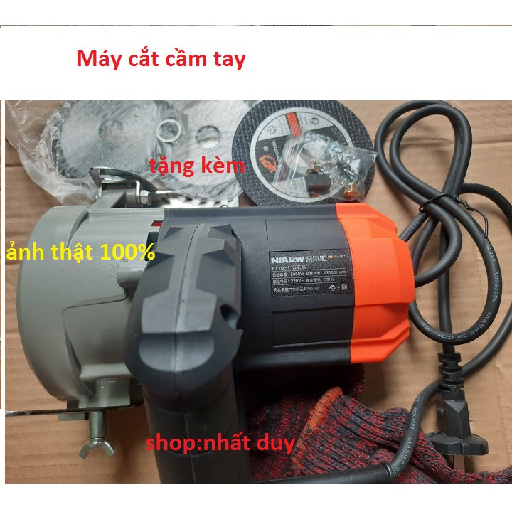 Máy cắt gạch ,gỗ +tặng kèm phụ kiện