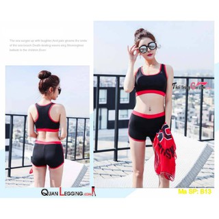 Đồ tắm biển nữ kín đáo - B13