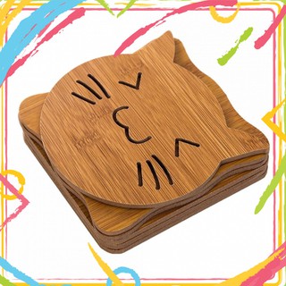 TẤM LÓT NỒI, CỐC CHÉN CÁCH NHIỆT CHỐNG NÓNG BẰNG GỖ[Siêu Phẩm 2019]