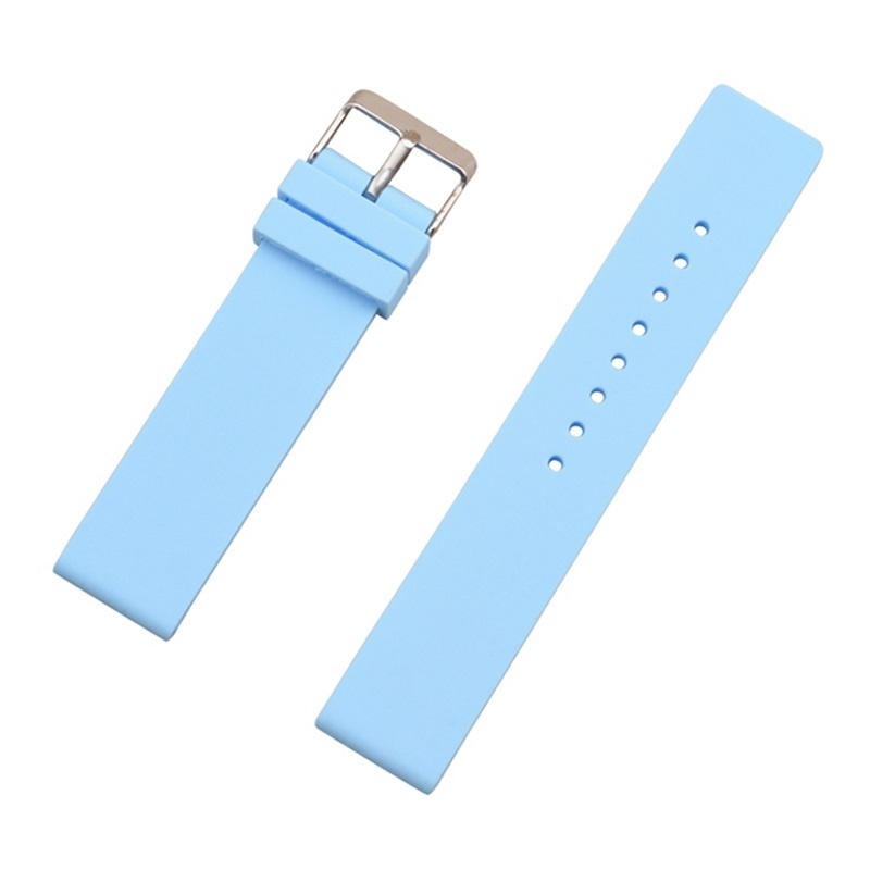 Dây Đeo Tay Silicone 12mm 14mm 16mm 18mm 20mm 22mm 24mm Cho Đồng Hồ Samsung Galaxy Watch 4 3 41mm 45mm