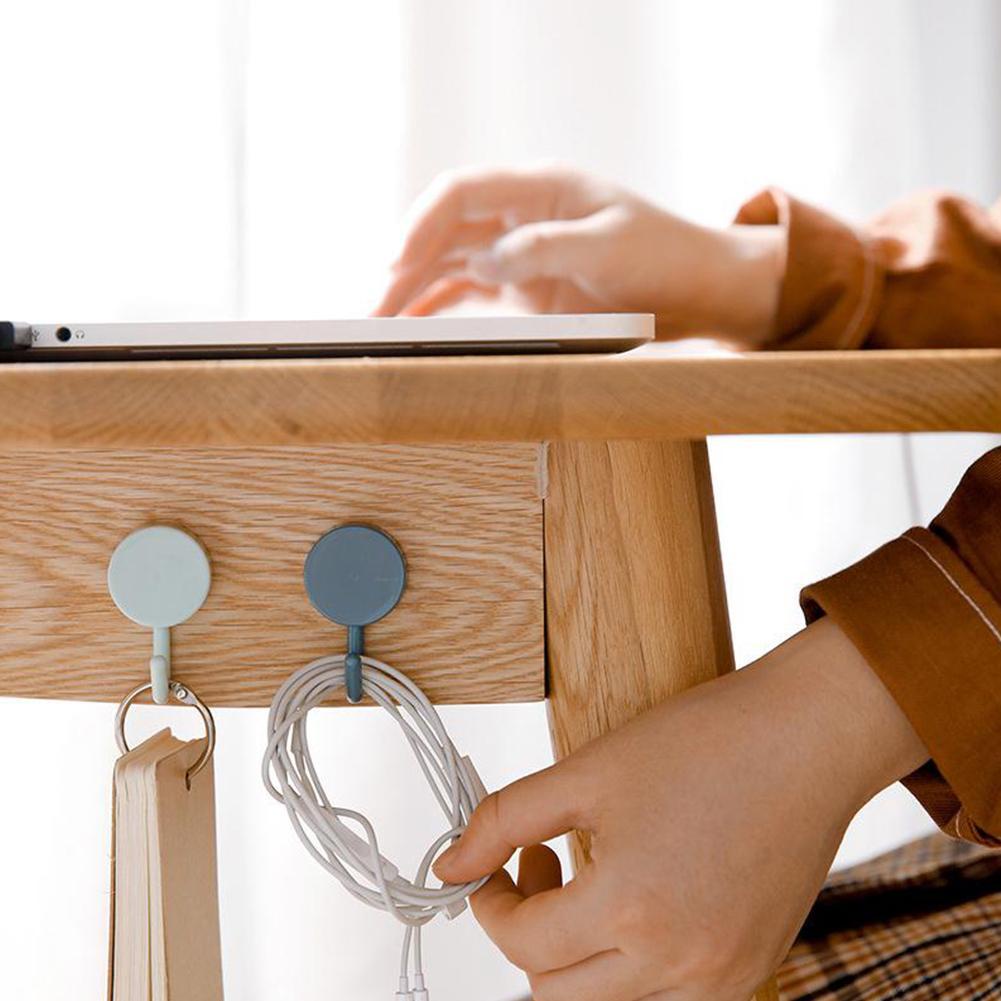 Móc Treo Đồ Bằng Nhựa Dán Tường Trang Trí Nội Thất Giá Đỡ