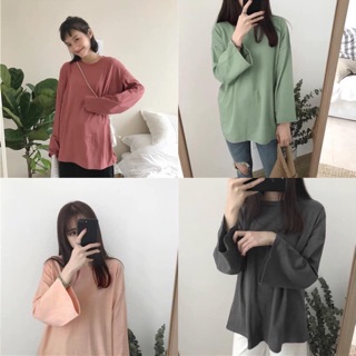 [ Gom order ] Áo dài tay thu đông