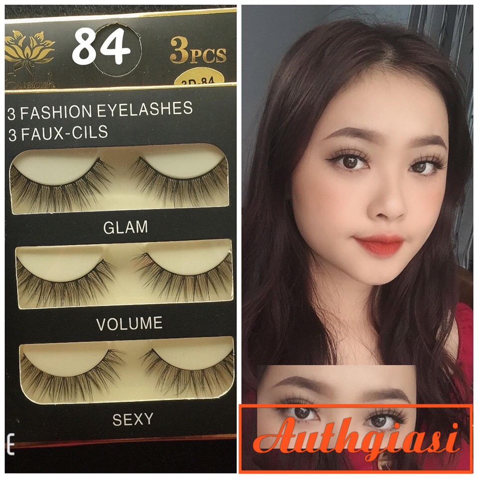 Sỉ Mi chồn 3D 3 đôi Fashion Eyelashes mi giả siêu xinh đủ mã