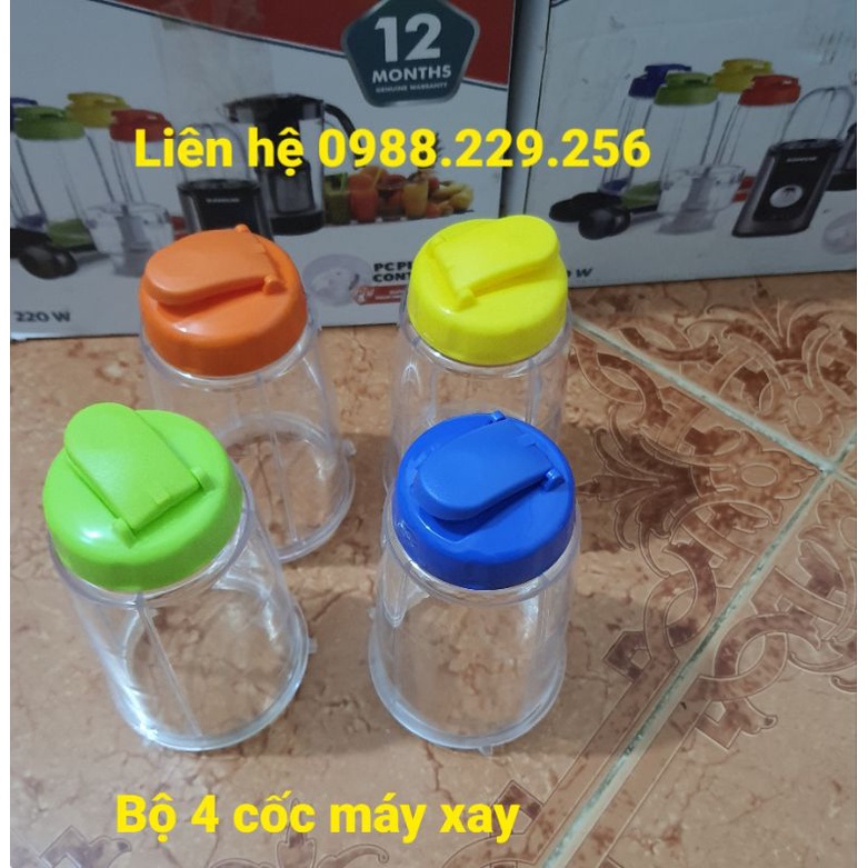 Bộ 4 cốc máy xay sunhouse SHD 5328/ 5322/ 5321/ 5325