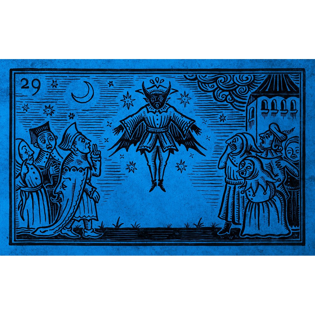 Bộ bài Oracle of Black Enchantment Midnight Edition