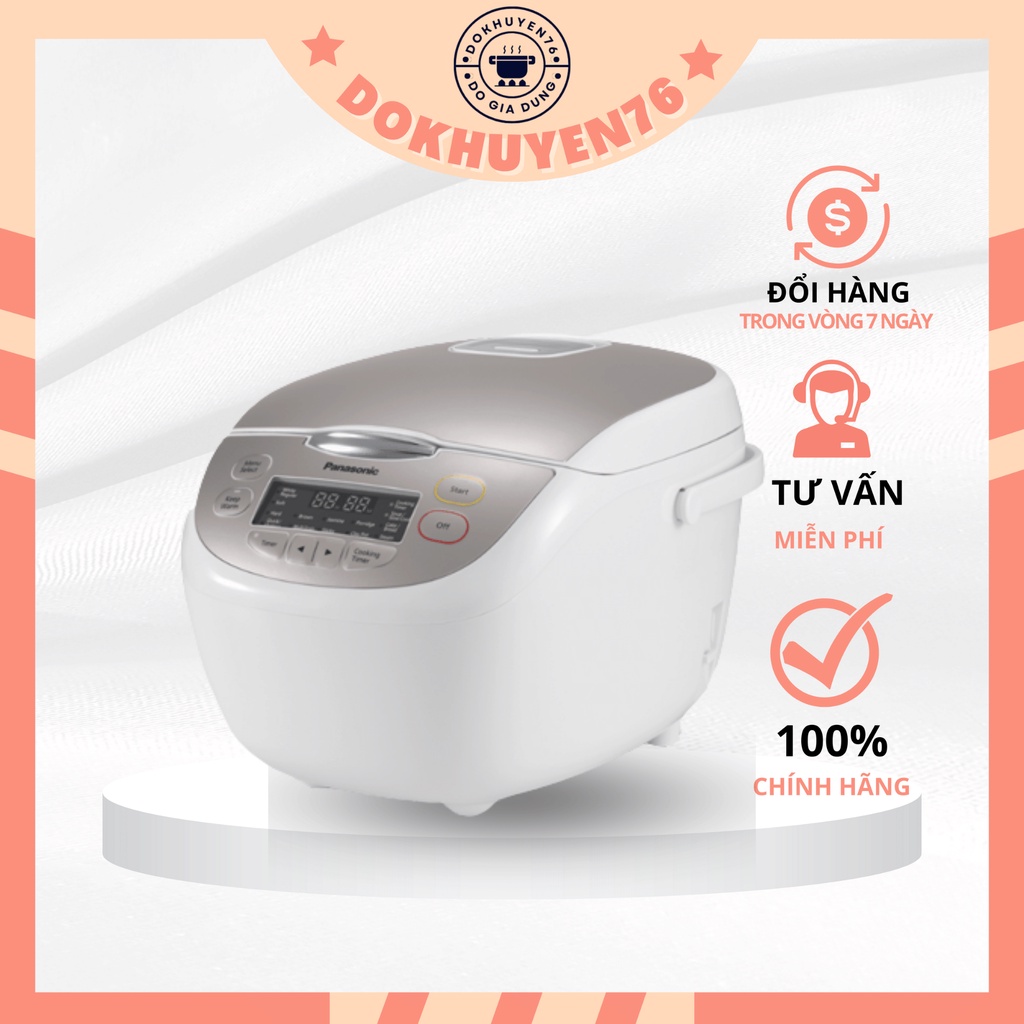 Nồi cơm điện tử Panasonic 1.8 lít SR-CP188NRA, Nồi cơm điện Panasonic Chính hãng
