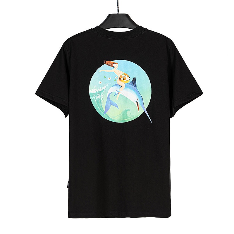 Áo Thun Cotton Tay Ngắn Dáng Rộng Plus Size Unisex