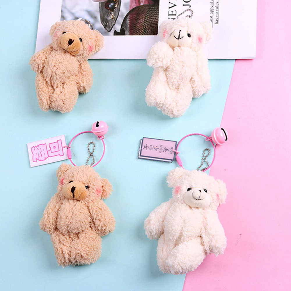 Móc Khóa Hình Chú Thỏ Nhồi Bông Dễ Thương
