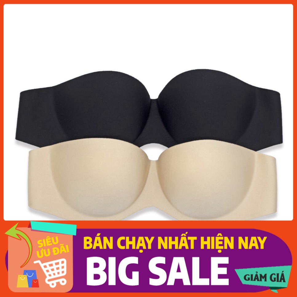 Sỉ Áo Ngực Không Dây - Áo Lót Cúp Ngang Bra Quây Ngực - Áo Lót Chống Tụt