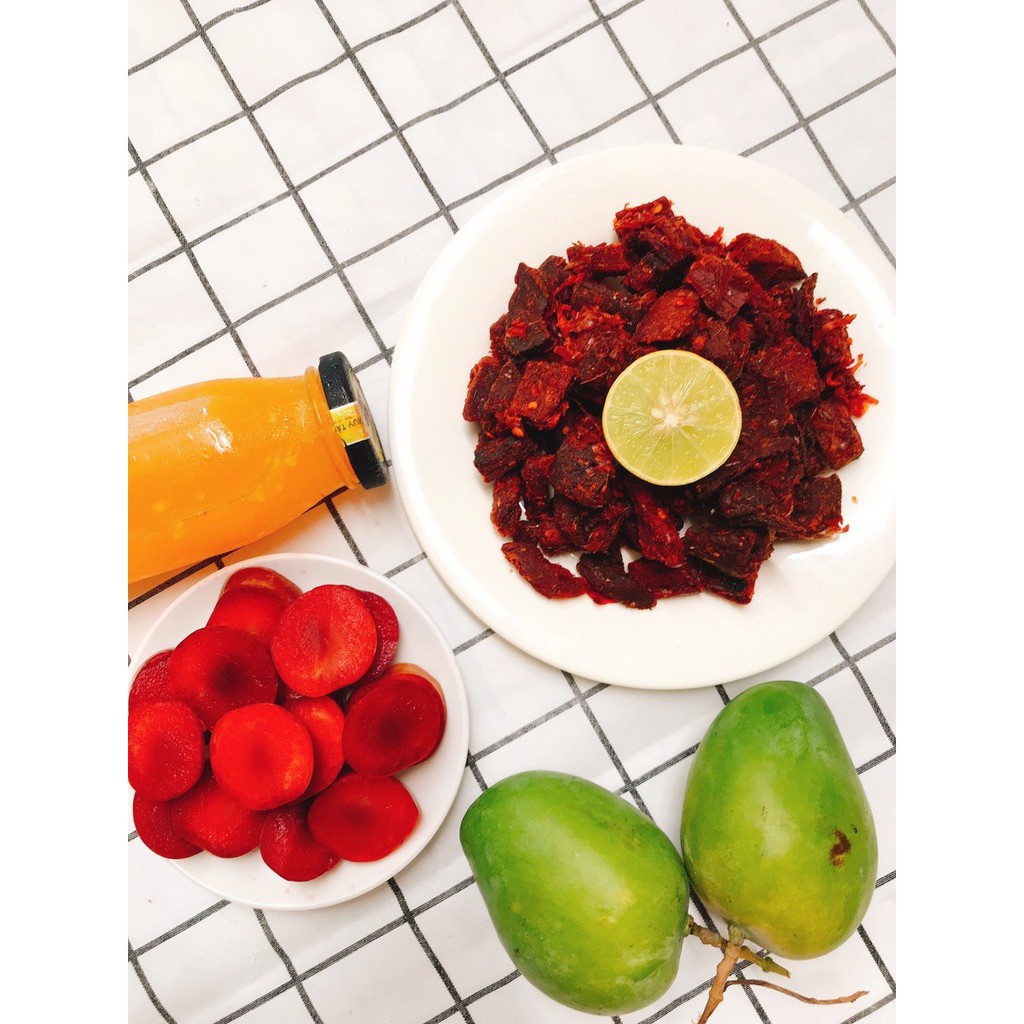 Bò viên cay vừa, bò khô miếng vuông ngon nhức nách ăn là  "nghiền" | BigBuy360 - bigbuy360.vn