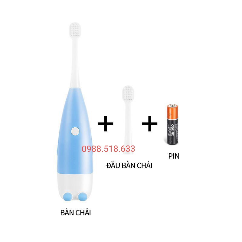 Bàn Chải Điện Cho Bé Máy Đánh Răng Tự Động Cho Trẻ Hươu Cao Cổ