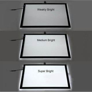 Bảng Vẽ Đèn LED Khổ A3 A4 A5 Mới