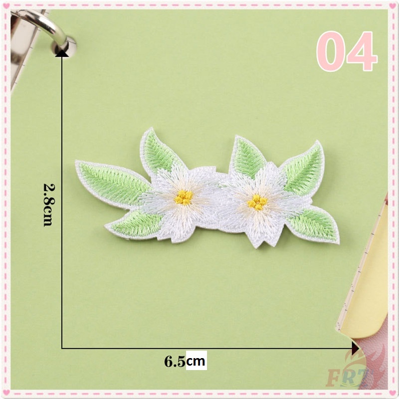 1 Miếng Vá Dán Ủi Quần Áo Thêu Hình Hoa Anh Đào