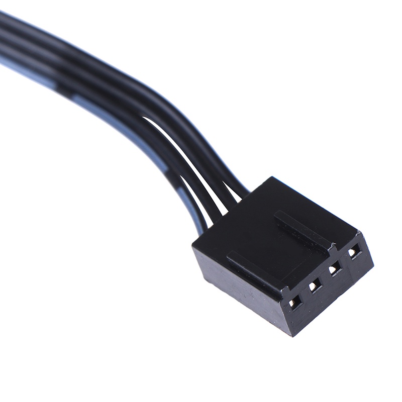 【sellbesteveryday01.vn】1pc Motherboard PWM Fan 4Pin Splitter Extension Cable Wire Cord Fan Cable